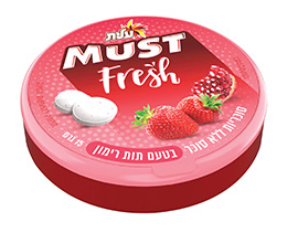סוכריות MUST FRESH ללא סוכר