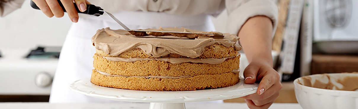 ציפוי עוגה בקרם