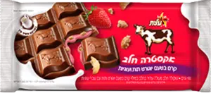 פרה יוגורט תות ועוגיות