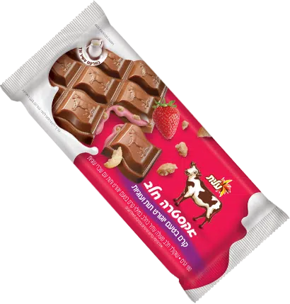 קרם בטעם יוגורט תות ועוגיות