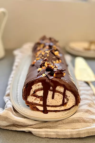 רולדת שוקולד פרווה