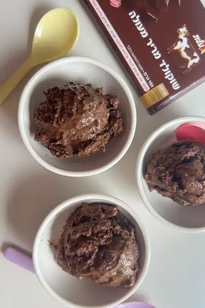 גלידה ביתית מהירה