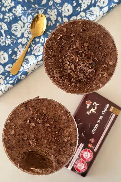 מוס שוקולד מריר